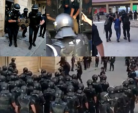 Bakıda polislə sakinlər arasında insident - RƏSMİ AÇIQLAMA + VİDEO