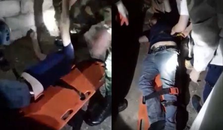 Bakıda kişi liftin şaxtasına yıxıldı - VİDEO