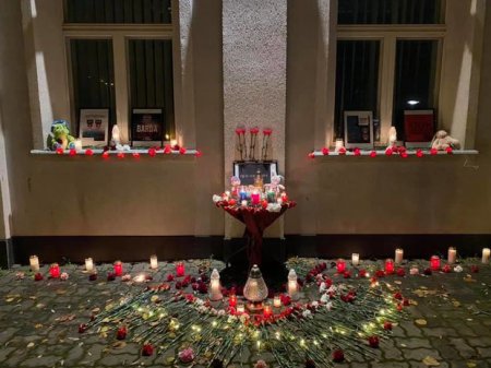 Estoniyada Bərdə terrorunda həlak olanların xatirəsi anıldı - FOTO