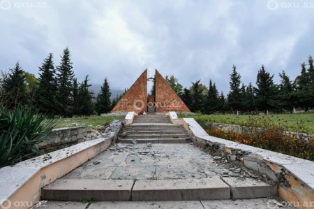 İşğaldan azad olunan Hadrut qəsəbəsi - FOTOREPORTAJ