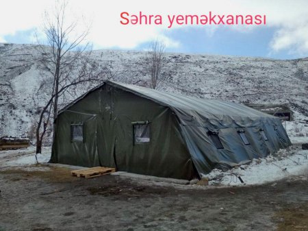 Nazirlik əsgərlərin təminatı ilə bağlı məlumat yaydı - FOTO/VİDEO