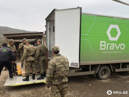 Heydər Əliyev Fondu və “Bravo” şəbəkəsinin aksiyası: Bir əsgər belə diqqətdənkənar qalmayacaq - FOTO/VİDEO