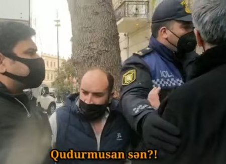 DİN-dən şəhid ailəsinə kobud davranan polislə bağlı AÇIQLAMA - FOTO