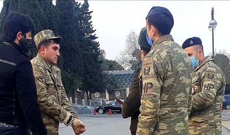 Hərbi geyimi qanunsuz daşıyanlara qarşı reydlər başladı - FOTO/VİDEO