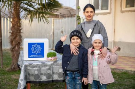 Heydər Əliyev Fondu aztəminatlı ailələrə bayram sovqatları göndərdi - FOTO