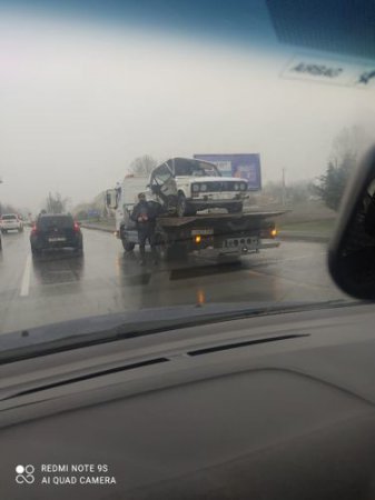 Qəbələdə ağır qəza: Sürücünün ürəyi dayandı - FOTO