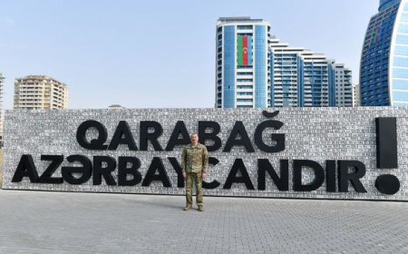 İlham Əliyev Bakıda Hərbi Qənimətlər Parkının açılışında iştirak etdi - YENİLƏNİB + FOTO