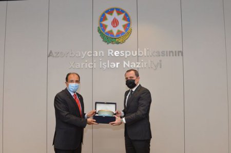 Ceyhun Bayramov Türkiyənin ölkəmizdəki səfirini qəbul edib – FOTO