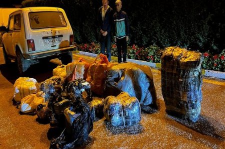 İrandan qayıqlarla ölkəyə narkotik gətirən mütəşəkkil dəstə saxlanılıb - ƏMƏLİYYATDAN FOTO