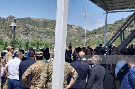 Xarici diplomatlar Laçında Bayraq meydanı ilə tanış olublar - YENİLƏNİB + FOTO