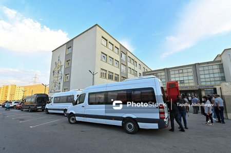 Laçının Zabux kəndinə ilk köç karvanı yola salınıb + FOTO