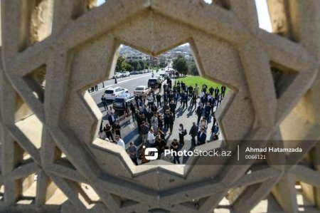 Qənirə Paşayeva ilə vida mərasimi keçirilir - FOTO+VİDEO