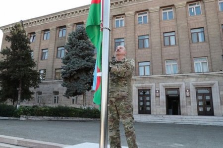 Böyük Zəfərin Xankəndi zirvəsi: Qarabağa vurulan dövlət möhürü - ŞƏRH + FOTO