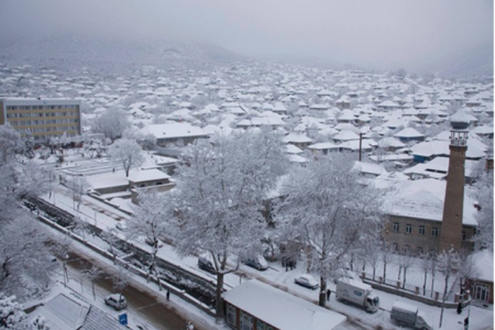 Hazırda qar yağan rayonlar - FAKTİKİ HAVA