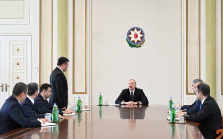 Prezidentin icra başçıları ilə görüşünün VİDEOSU
