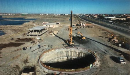 Zığ-Hövsan kanalizasiya kollektoru tikilir +VIDEO