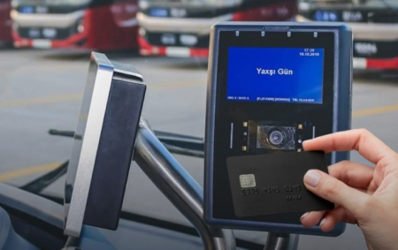 Avtobuslarda da bank kartı ilə ödəniş edəcəyik