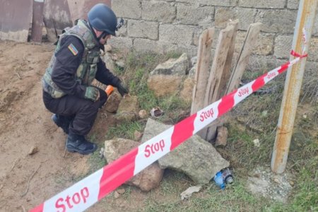 Bakıda sursat aşkar edildi - VİDEO