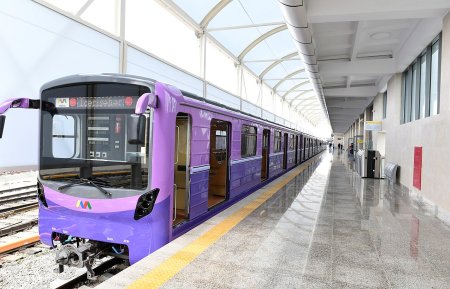 Bakıda üçüncü yerüstü metro stansiyasının istifadəyə veriləcəyi tarix açıqlandı
