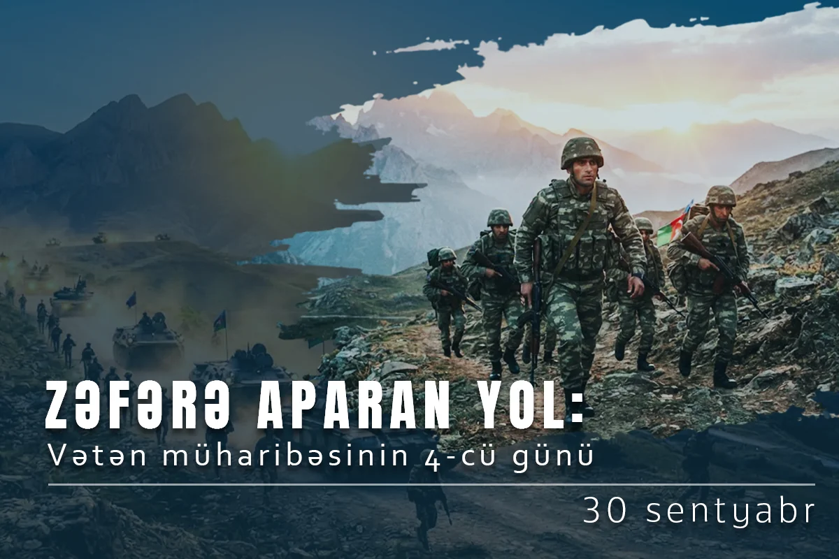 Vətən müharibəsinin dördüncü günü: "Bizim işimiz haqq işidir"